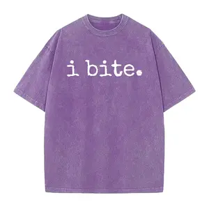 I Bite T-Shirt Sarcastic Humor Shirt, Gift For Her, Dark Humor Tee, Gift For Introvert Introverted Tops, Feminist Tee
