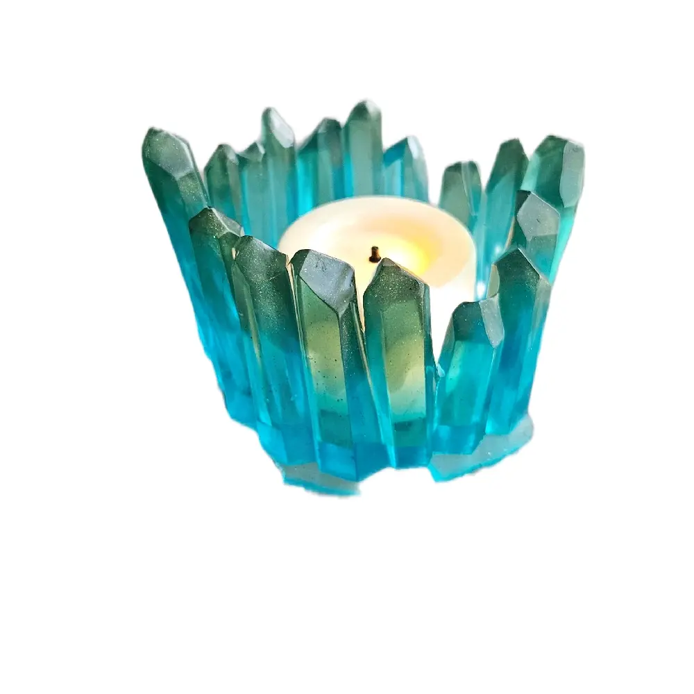 Curio Club Creation 006 - Experimental Crystal Tea Light Holder
