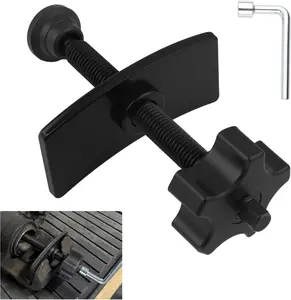 Disc Brake Caliper Compression Tool with 10mm Wrench,Heavy Duty Caliper Piston Compressor Tool Brake Pad Spreader,Professional Brakes Calipers Tools Automotive Tools