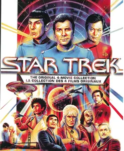 Star Trek: The Original 4-Movie Collection  [4K ULTRA HD BLU-RAY MOVIE]