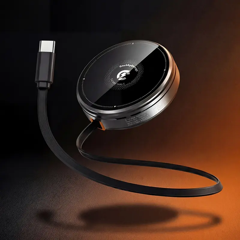 ChubbyCharge Compact - Retractable 3-in-1 Magnetic Charger & Hidden Stand