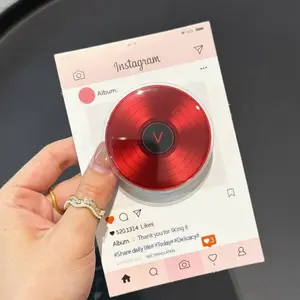 BTAN "Arirang" Standard Vinyl Magnetic Phone Grip, Aesthetic K-Pop Fan Magsafe Kickstand, Trendy Retro Split GO Version Selection Gift