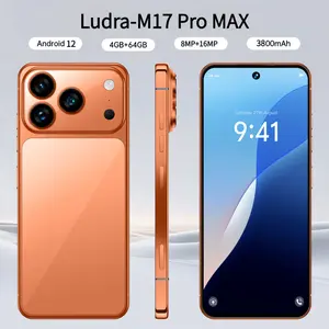 Ludra-M17 Pro MAX Smartphone, 6.6-inch Display, 4G Network, Dual SIM, 4+64GB ROM, Android 10.0, 3800mAh Battery, Octa-Core Processor, 8+1600MP Camera, Sleek Stylish Mobile Phone