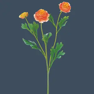 20"  Ranunculus Spray , 3 Color Options