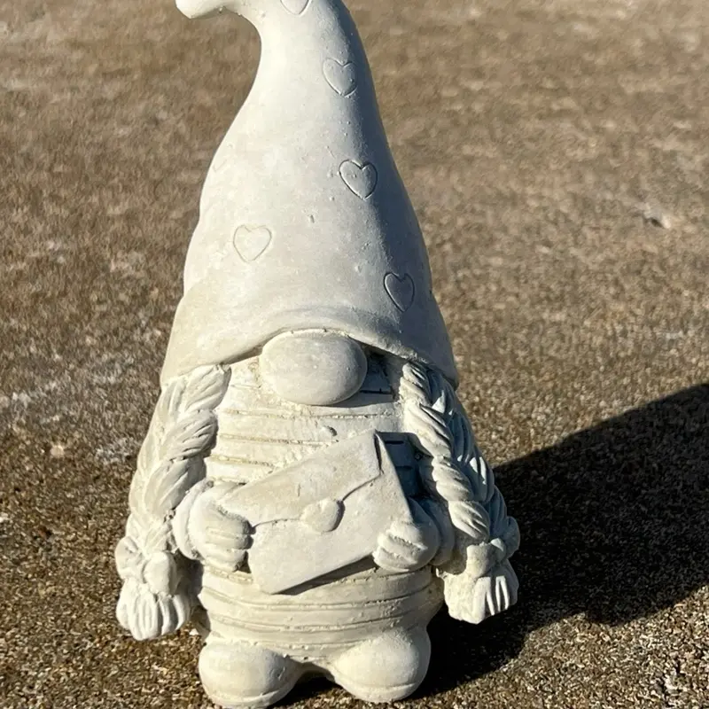 Concrete Valentine Gnome
