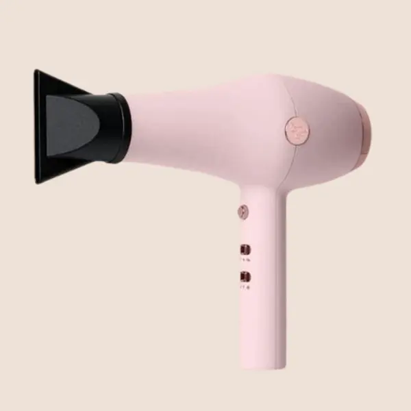 L'ANGE HAIR - Soleil Ionic Hair Dryer - Lightweight 1875W Blow Dryer for Fast, Smooth Blowouts, Ionic technology helps smooth strands and reduce static, ergonomic comfort grip, precision concentrator nozzle, 3 heat settings, 2 speeds & cool shot button
