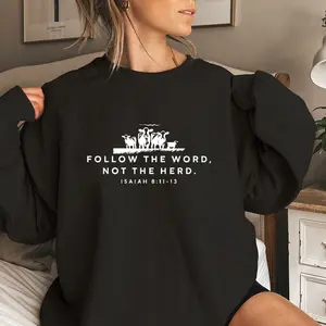 Christian Faith Sweatshirt – Unisex Soft Cotton Crewneck, Stylish & Comfortable Religious Apparel for Men and Women, Perfect Gift for Him or Her, Trendy Western-Inspired Design