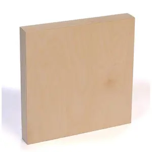 American Easel  16 x 16 in. Extra Deep Gesso Painting Panel - Clear