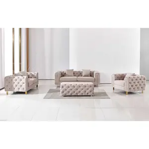 Mayulay Tufted Sofa Set Mayulay Tufted Sofa Set