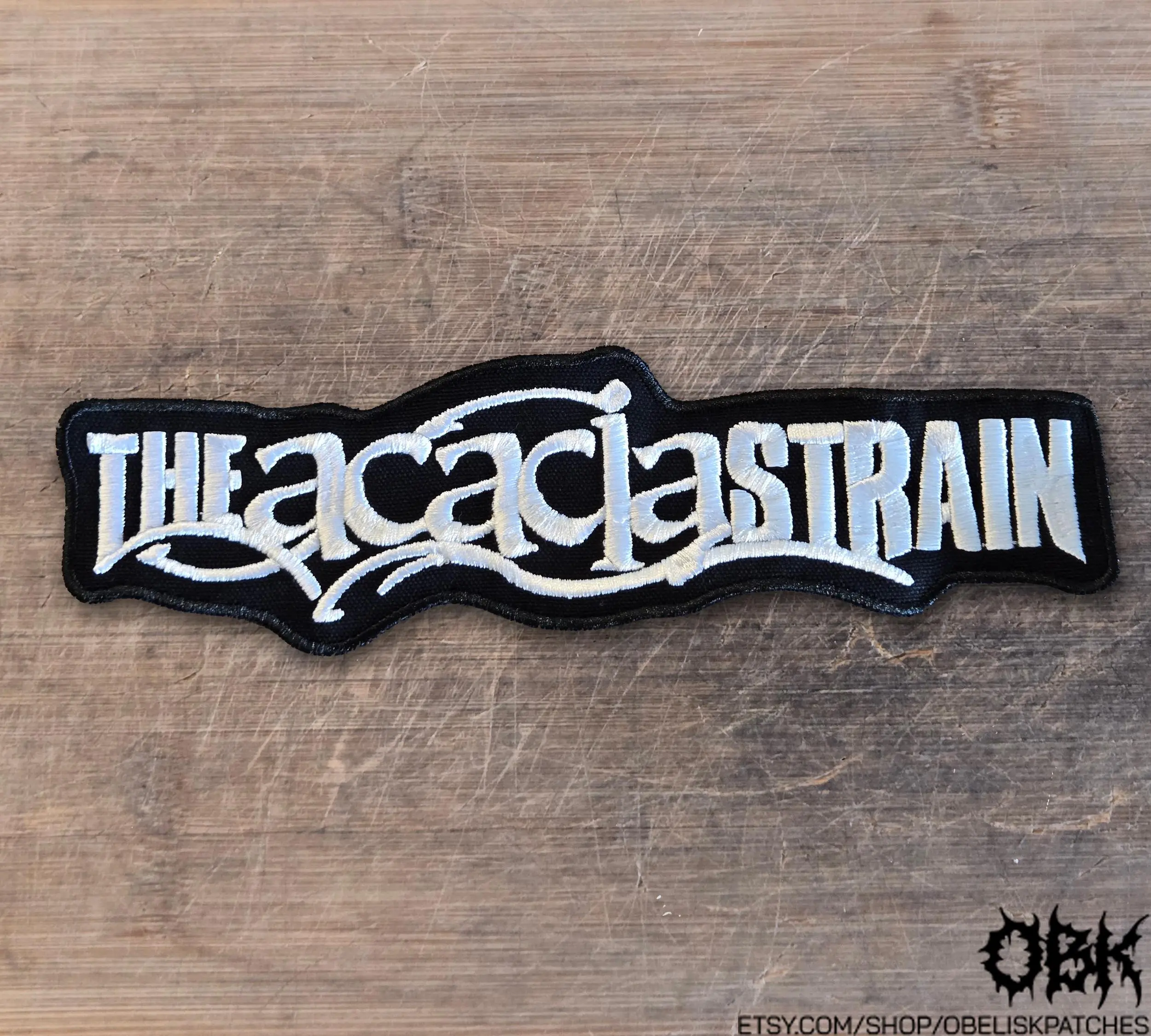 The Acacia Strain Patch  Embroidered Canvas Patch - Multiple Sizes, Iron On, Velcro for bags, clothing