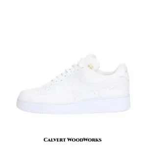 Men Women Matte Full Grain Leather Low Top Minimalist Sneakers Solid Off White Tiny Gold Embroidery Logo Stitched Panel Cushioned Flat Non-Slip Daily Street Shoes With Full Original Box