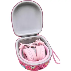 F-HPS35  Carrying Case for boys and girls  Headphone - Elecder i37 / Noot K11 / iClever HS14 Foldable Wired On-Ear Headset (The Headset is not Included)