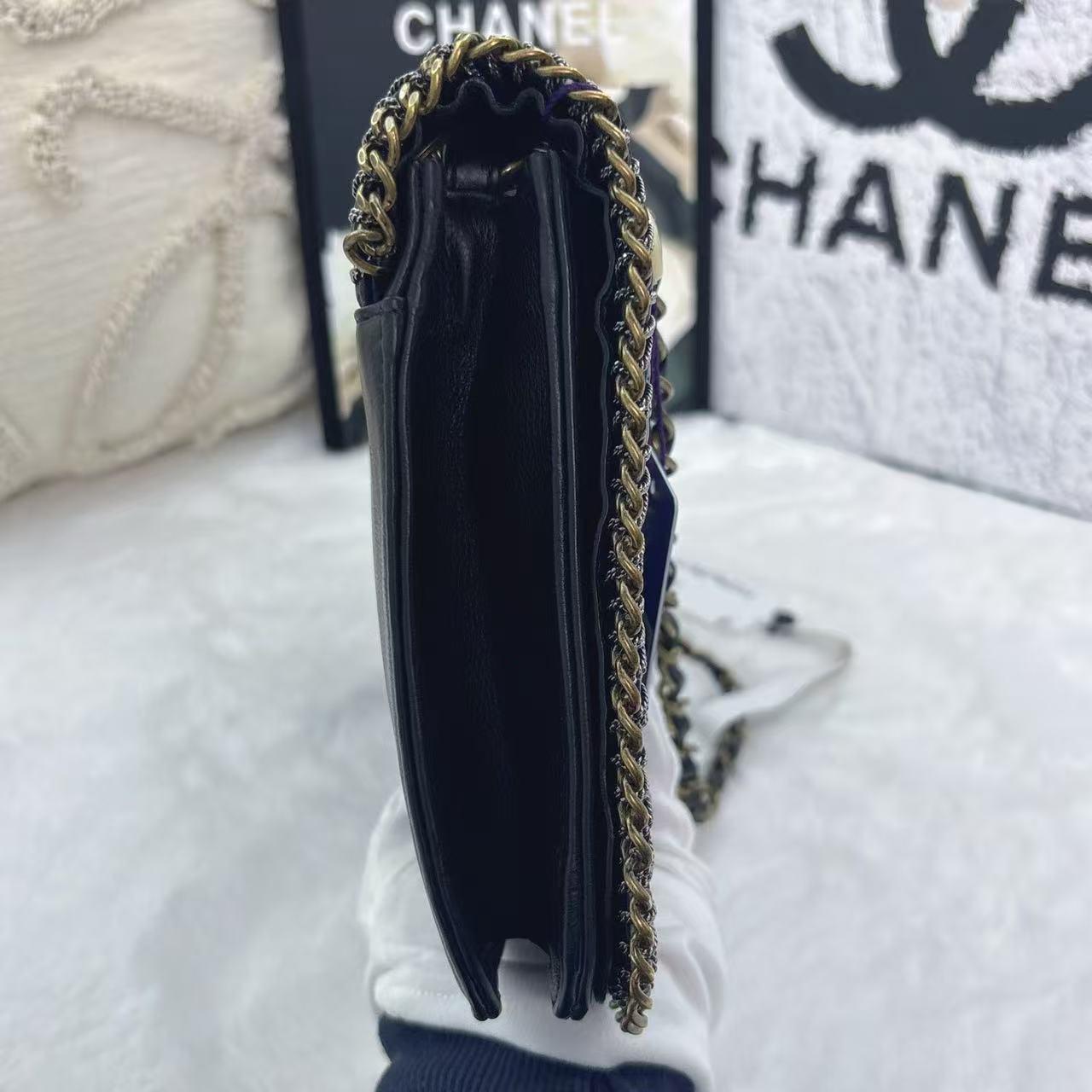 Pre-owned CHANEL Vintage Large Chain CC Flap Bag|19577405