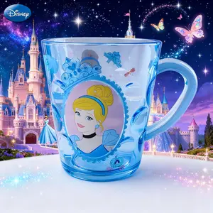 Disney Princess Officially Licensed Collectible Design Cup Cute Mug Cute Party Drinkware Aesthetic Drinkware Cinderella 1Pc Disney