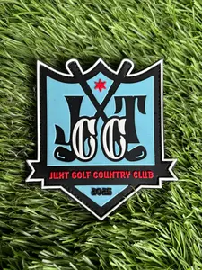 JUXT COUNTRY CLUB 3D Golf Morale Patch
