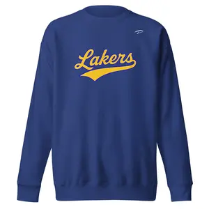 Lakers Premium Crew Neck (Team Royal)