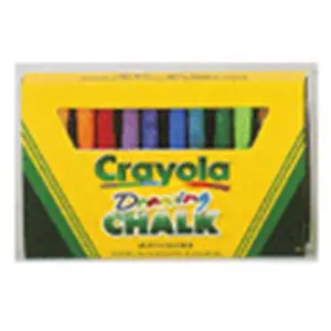 Crayola Llc Formerly Binney & Smith  Crayola Colored Drawing-Chalk Asst. 12Bx