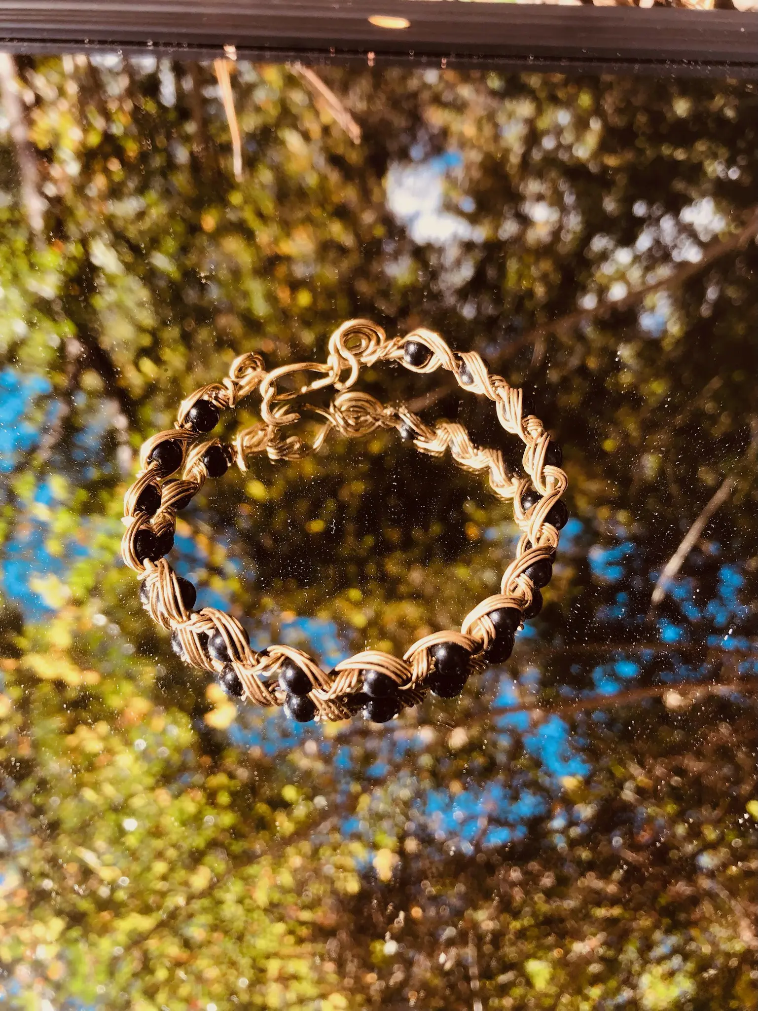 Egyptian bead bracelet