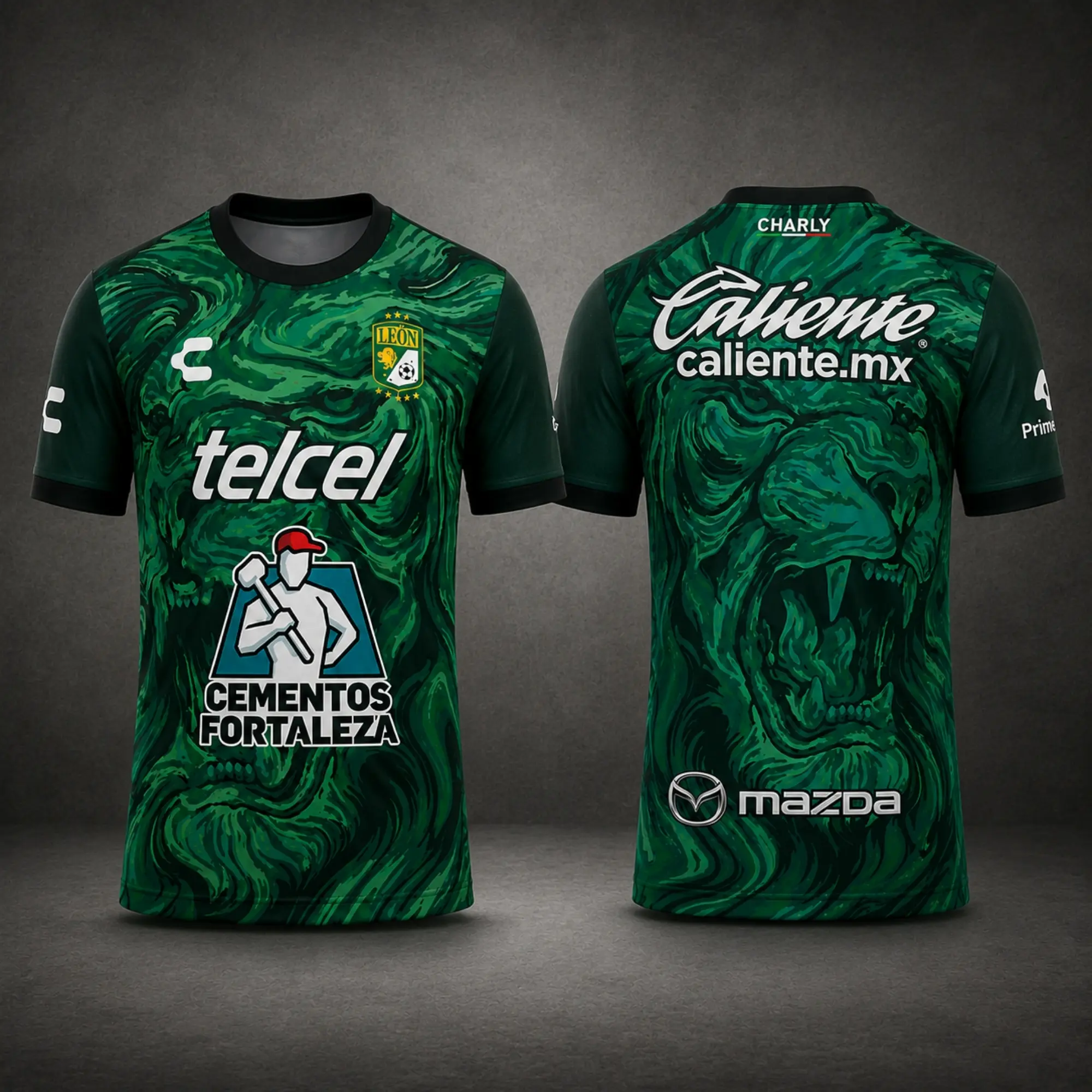 León Soccer Jersey 2026 – Green Football Fan Shirt