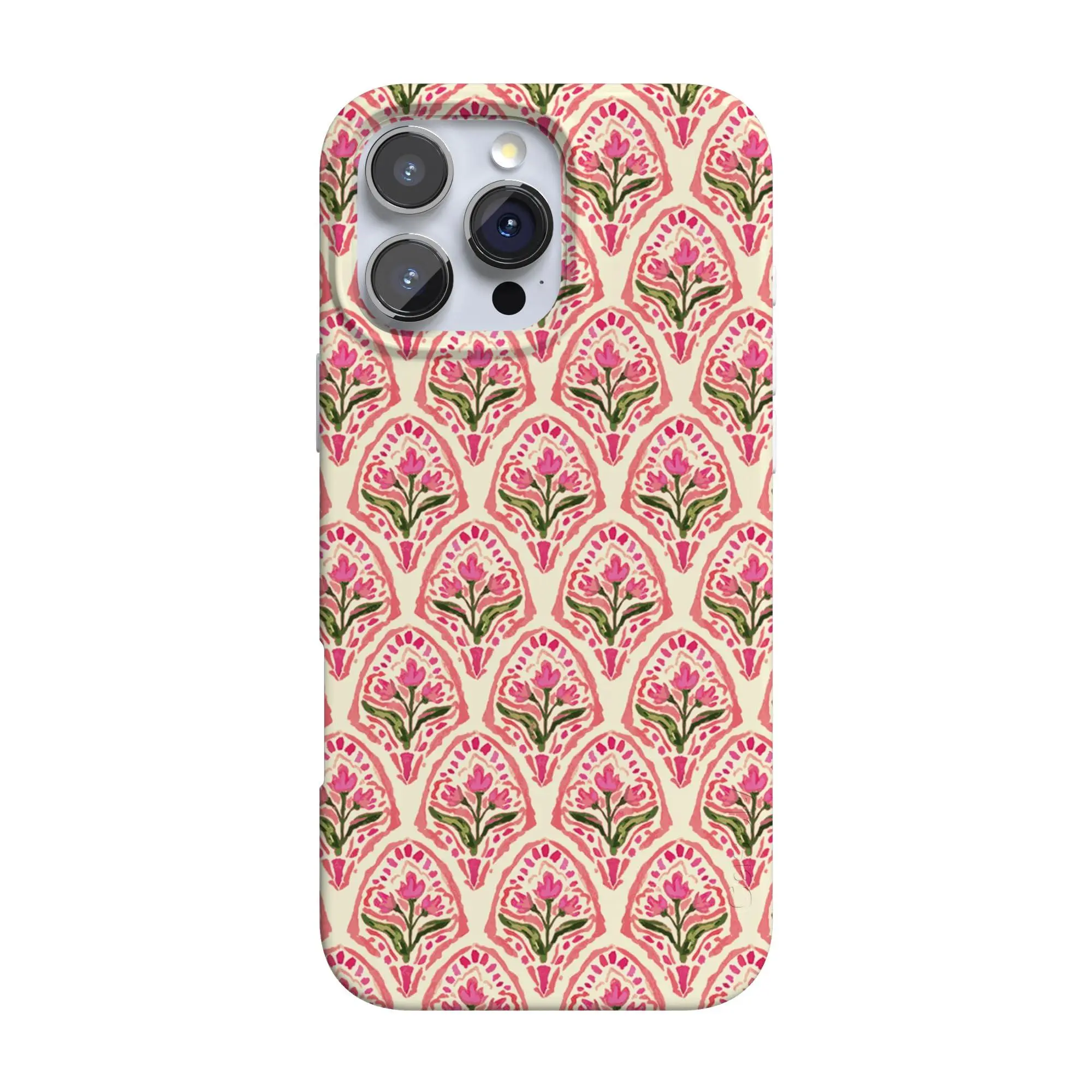 Casely iPhone 16 Pro Max Case | Jenna Palek x Casely | Tulip Tapestry | Compatible with MagSafe | Classic Ultra Thin Design