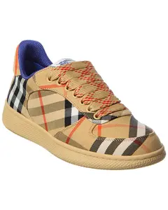Burberry Terrace Check Canvas Sneaker