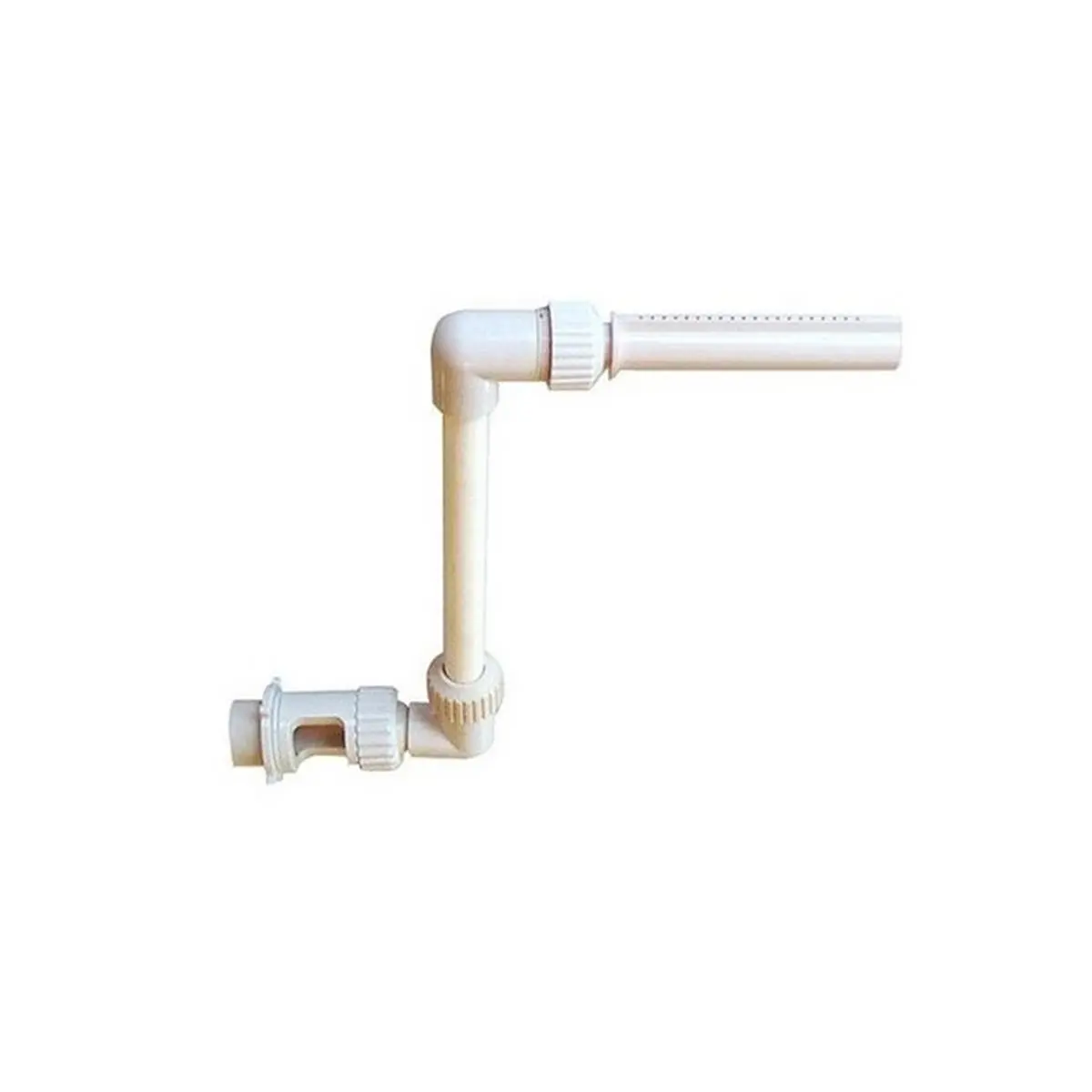 NorthLight White Cascade Waterfall Fountain for Swimming Pool & Spa - 1.5-in Threaded Return Fittings, Direction-Adjustable, Underwater Swing, Fully Adjustable Spray Height, Simple Quick & Easy Installation for Pool Owners
