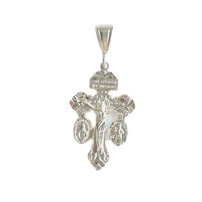 Hermoso y Único Diseño de la Cruz del Perdón Plata Mexican 925 Elegante y Duradero