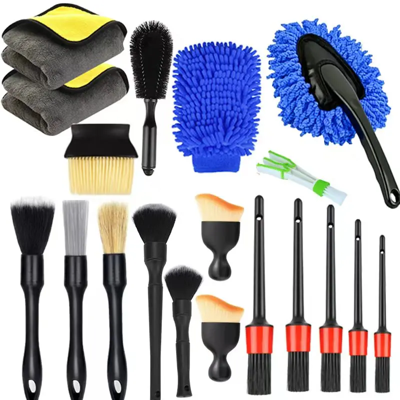 Ultimate Car Wash Kit - Comprehensive Car Detailing Set with Microfiber Duster, Premium Wash Brush, and Soft Car Towels - Perfect Gift for Men and Women