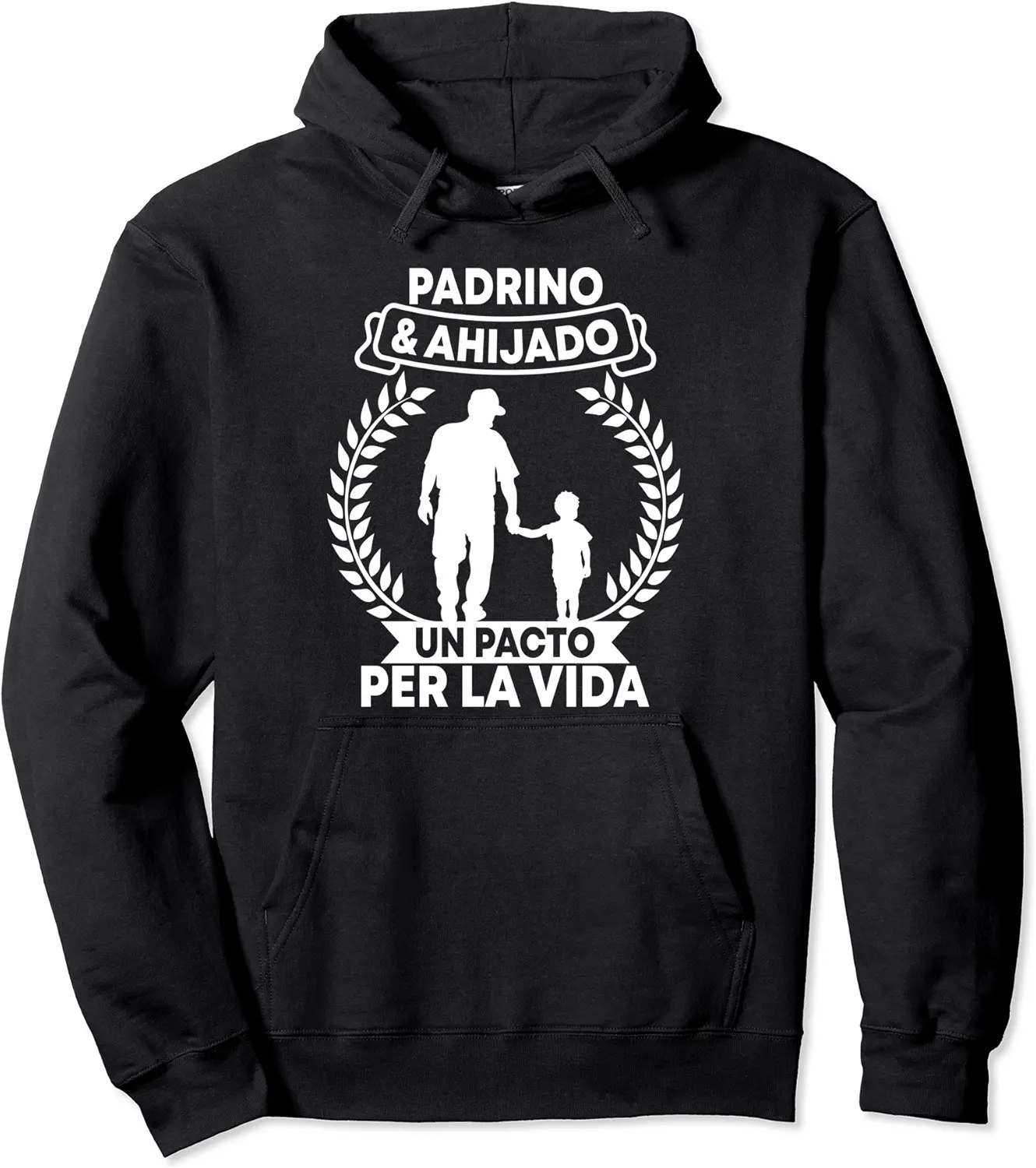 Padrino y Ahijado un Pacto per la Vida Godfather and Godson Pullover Hoodie - Hannahgu Shop 56B0BBXQ9SCD