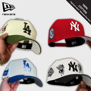 New Era NY Yankees Hat LA Dodgers Baseball Cap – Adjustable 9FORTY 9FIFTY 59FIFTY Snapback Hat for Men & Women, Premium Embroidered Team Logo, Curved Brim Design, Streetwear Fashion, Hip Hop Urban Style, Everyday Casual Outfit