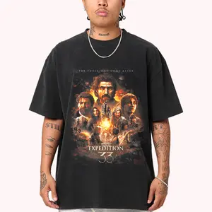 Expedition 33 Next Gen RPG Graphic Tee For Dark Fantasy Community Fans HY3053