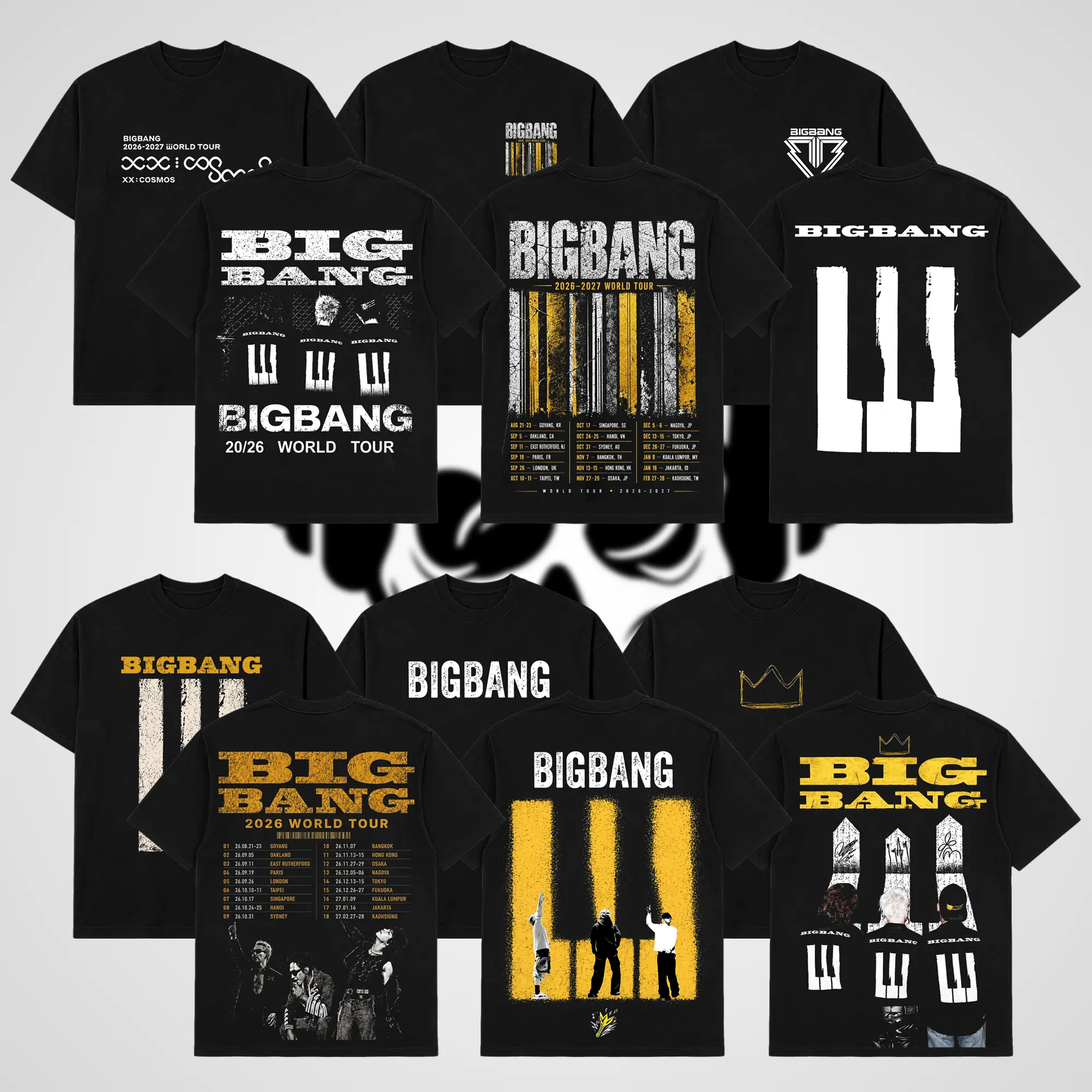 Bigbang band t shirts - TikTok Shop