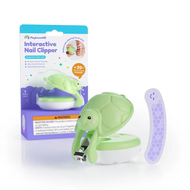 Interactive Turtle Nail Clipper |Kids,Toddlers and Babies|