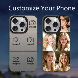DIY multi image customized IMD shockproof case For iPhone 17 Air 16 16e 15 14 13 12 11 Pro Max SE 2022 XS XR 7 8Plus back cover