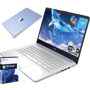 HP 2026 New Student Business Laptop, Intel N150 CPU(Beats N4120), 14 Inch LED, 8GB RAM, 384GB Storage(128GB UFS+256GB MSD), win11pro ,Wi-Fi 6, Copilot AI,  Windows 11 Pro, Sky Blue