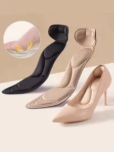 Women's Anti-slip High Heel Insoles, Soft Cushioned Insoles, Breathable Comfortable Shoes Insoles, Shoes Insert for Women & Girls, Solid Color Shoes Accessories for Daily Use