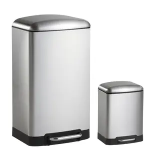 Ashley 30 Liter/8 Gallon Trash Can with Free Mini Ashley