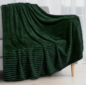 Emerald Green Throw Blanket