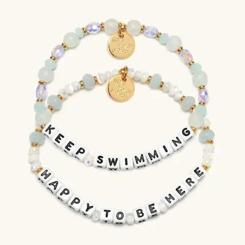 Little Words Project Sydney Towle Collection - Giveback Beaded Bracelets