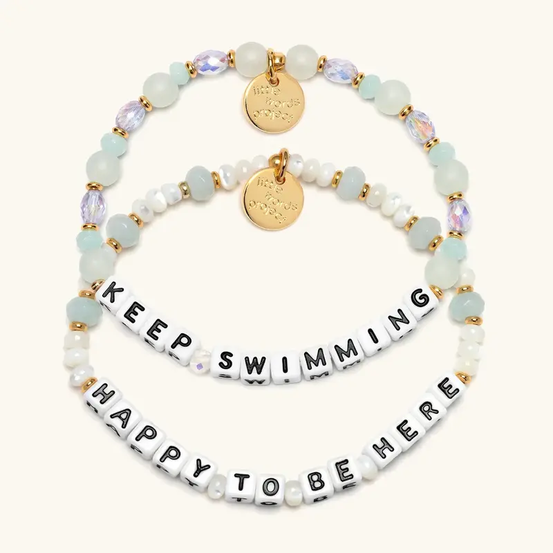 Little Words Project Sydney Towle Collection - Giveback Beaded Bracelets