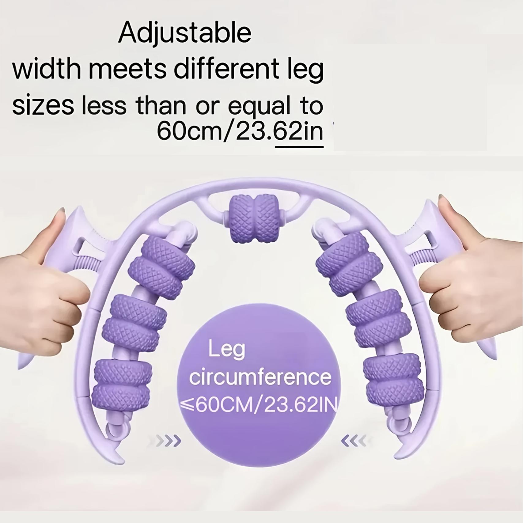 Multifunctional Massage Roller Anti Slip Lightweight Handheld  Roller Relaxation Yoga Wheel Handheld Sports Devices for Women Girls