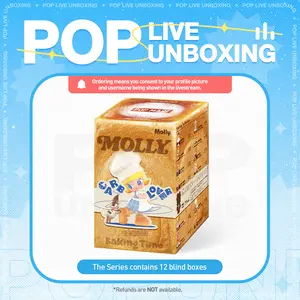 [LIVE UNBOXING] POP MART MOLLY Carb-Lover Series Figures