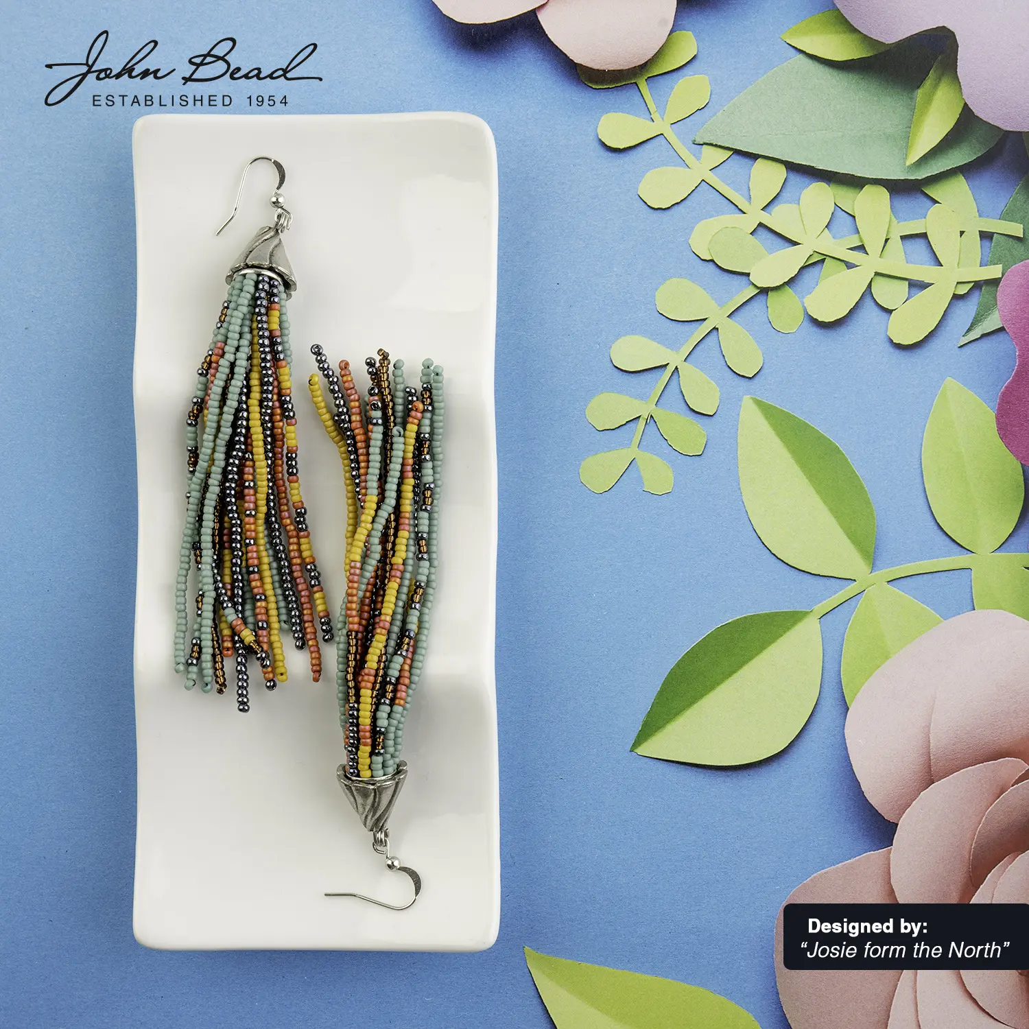 John Bead Preciosa 6/0 Czech Glass Seed Beads for Jewelry Making Crafting, 500g Bulk Bag