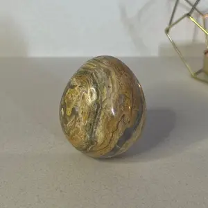 Bumblebee jasper crystal egg