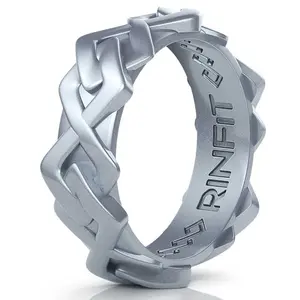Space Collection- Silicone Wedding Rings for Women