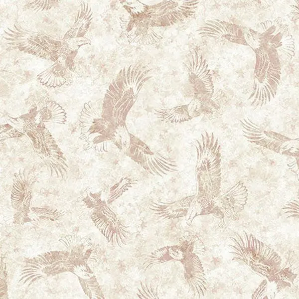 Fabric QT Birch American Eagle Tonal Stars Stripes & Steel by the Quarter Yard 31699-E