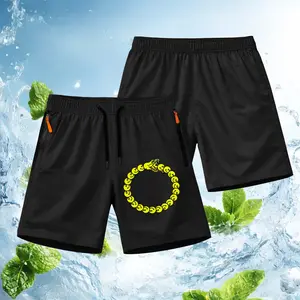 Men's Workout Shorts with Zipper Pockets – Lightweight Quick Dry Athletic Shorts, Elastic Waist Drawstring, Running, Gym, Fitness, Basketball, Outdoor Activewear Shorts