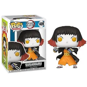Funko Pop! Susamaru Demon Slayer 1409 Vinyl Figure in PopShield Protector