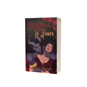 TT | My Blood is Yours Bundle with Bookplate and 6 Character Art Prints Featuring Elowen & Sariel on 350gsm Silk Paper and Demon Prince Sariel Peen Keychain