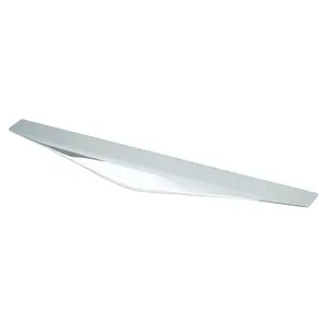 212 MAIN R. Christensen 1185-1026-C Hidden Frame Door Lip Pull Handle, 224 mm Size, Polished Chrome Finish, Includes Mounting Screws, Unique Design